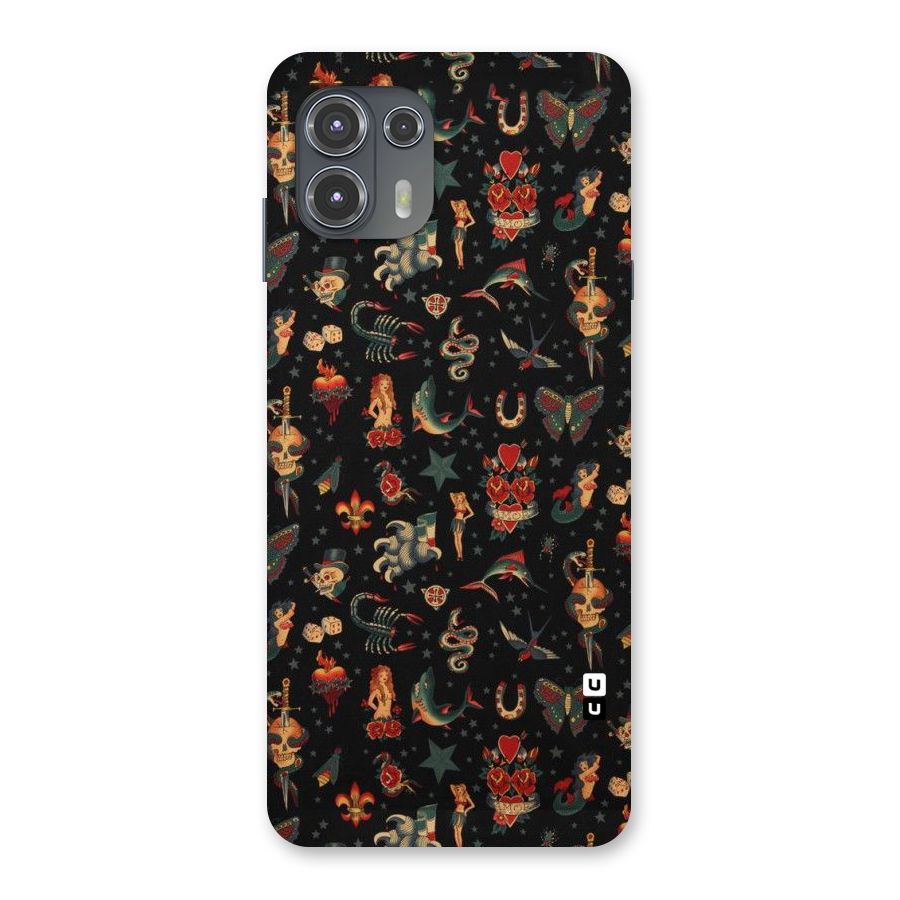 Dark Pattern Back Case for Motorola Edge 20 Fusion