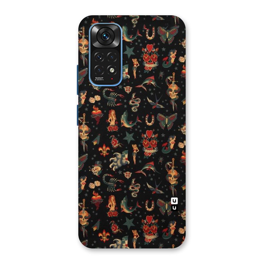 Dark Pattern Back Case for Redmi Note 11S