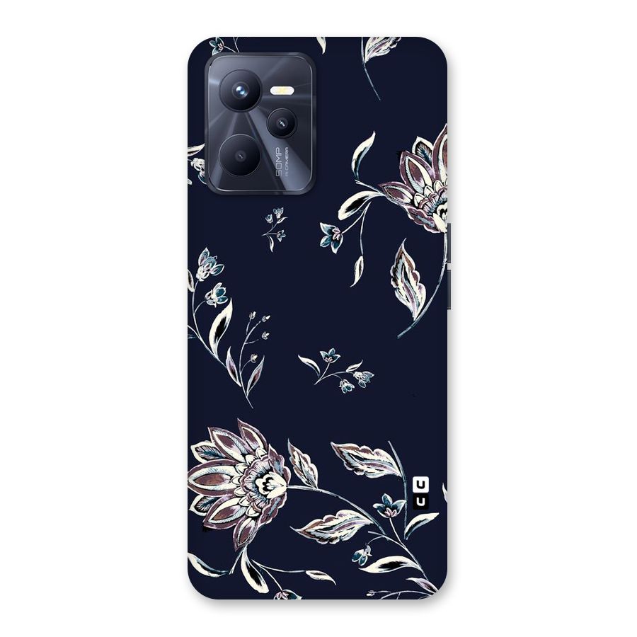 Dark Petals Back Case for Realme C35