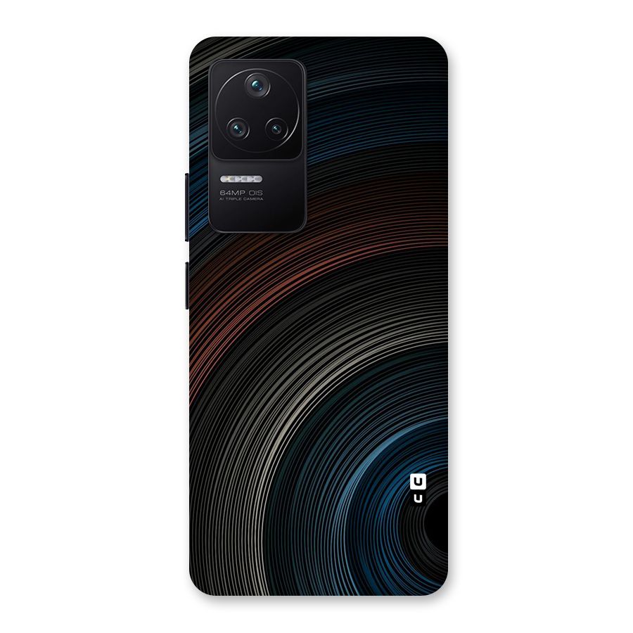 Dark Shade Swirls Back Case for Poco F4 5G