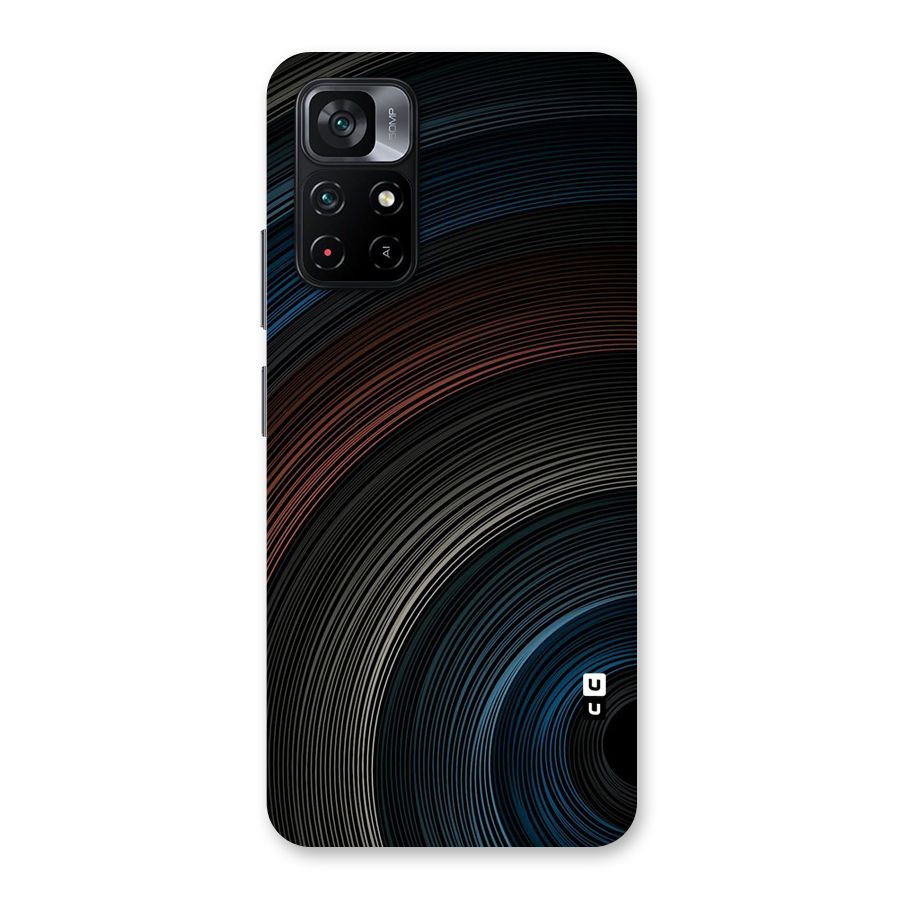 Dark Shade Swirls Back Case for Poco M4 Pro 5G