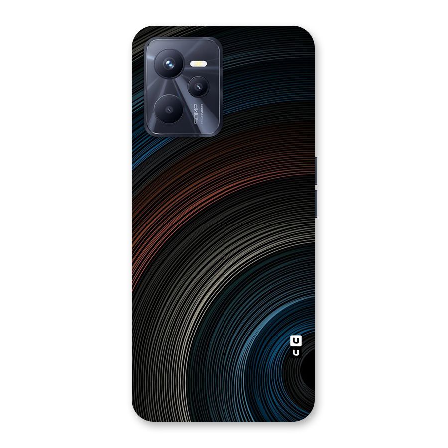 Dark Shade Swirls Back Case for Realme C35
