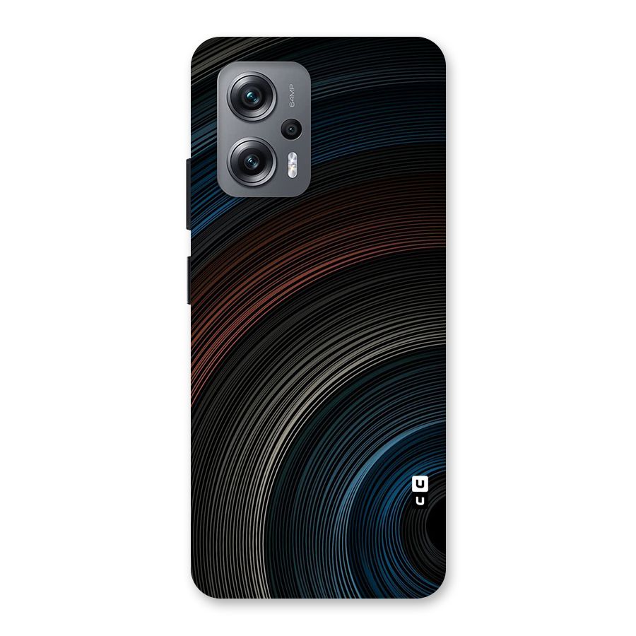 Dark Shade Swirls Back Case for Redmi K50i