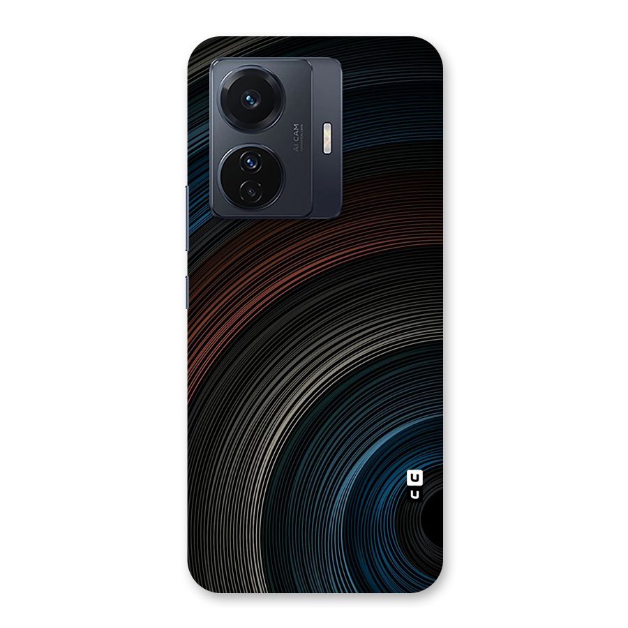 Dark Shade Swirls Back Case for Vivo T1 Pro