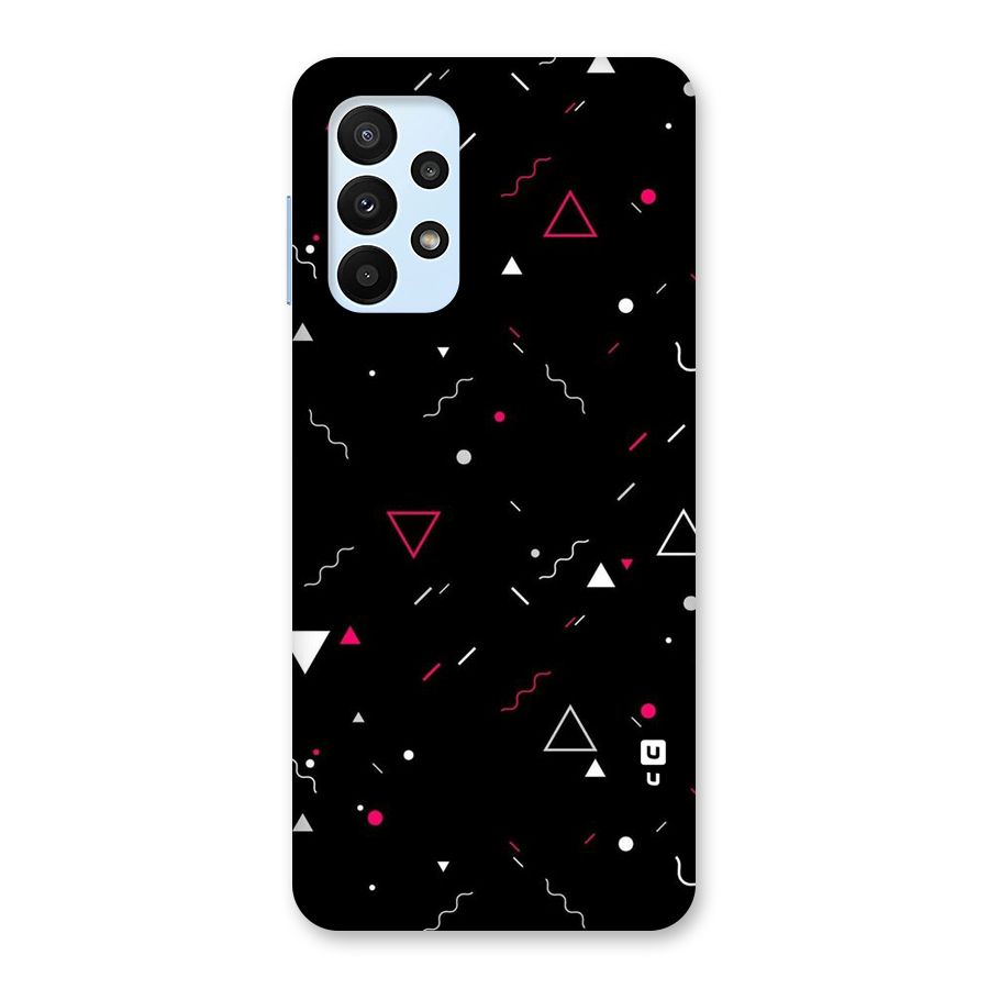 Dark Shapes Design Back Case for Galaxy A23