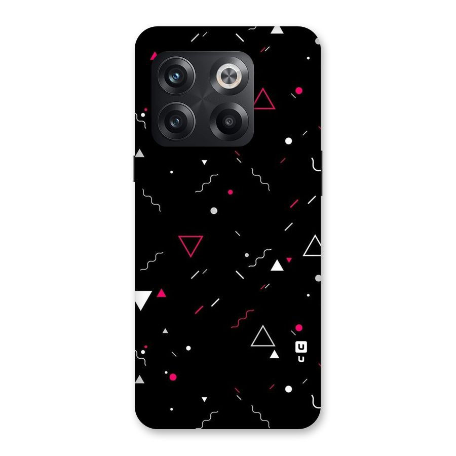 Dark Shapes Design Back Case for OnePlus 10T