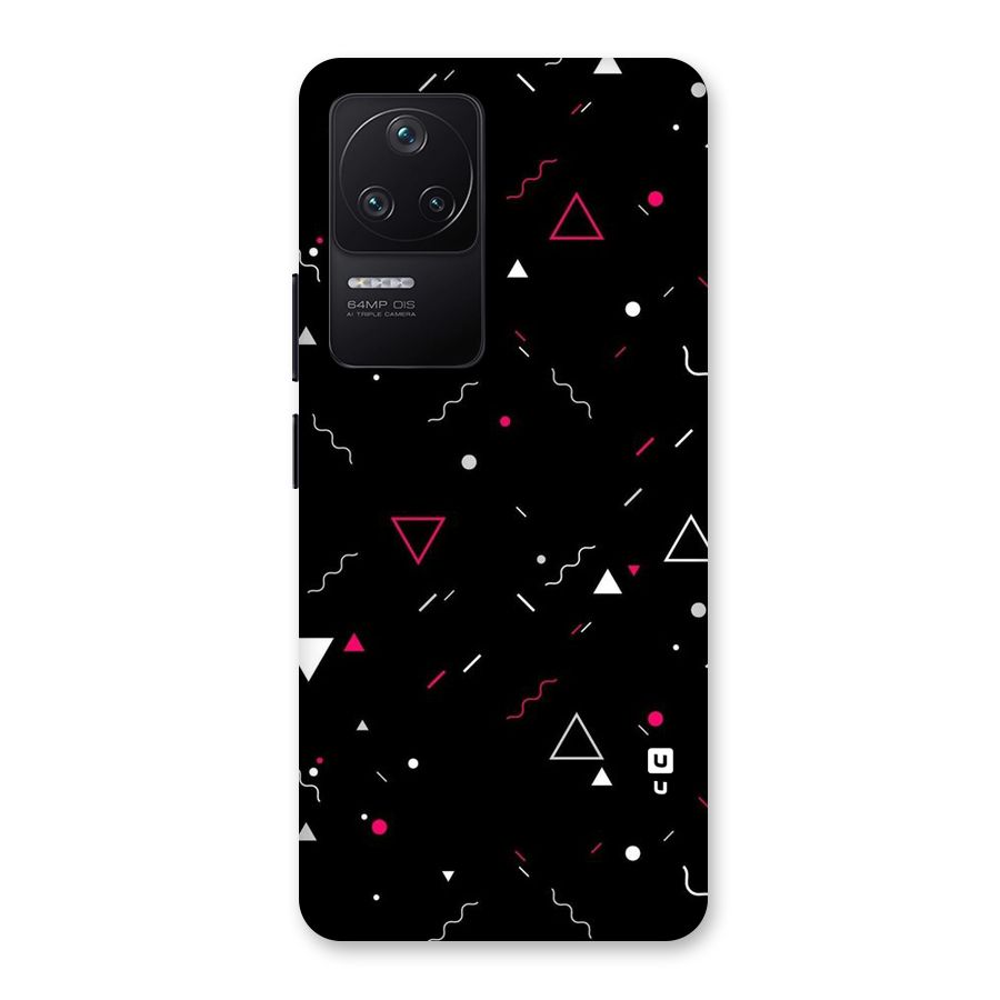 Dark Shapes Design Back Case for Poco F4 5G