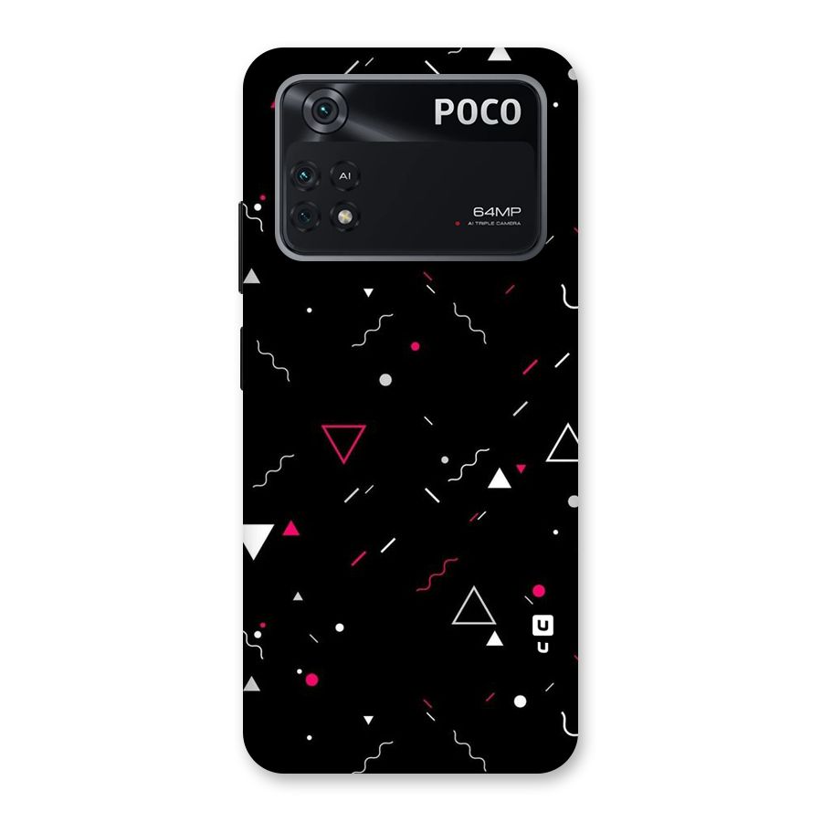 Dark Shapes Design Back Case for Poco M4 Pro 4G