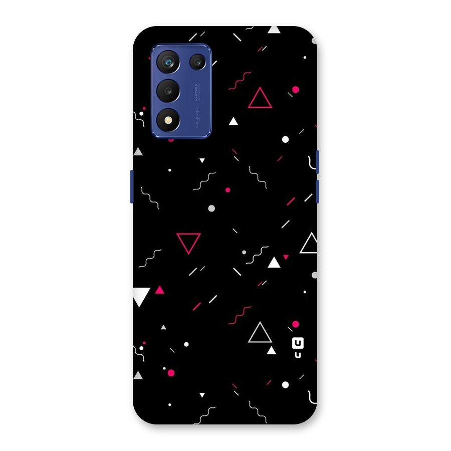 Dark Shapes Design Back Case for Realme 9 5G Speed