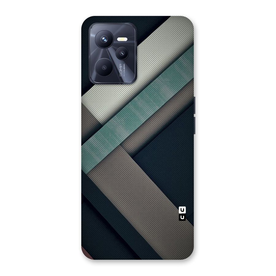 Dark Stripes Back Case for Realme C35