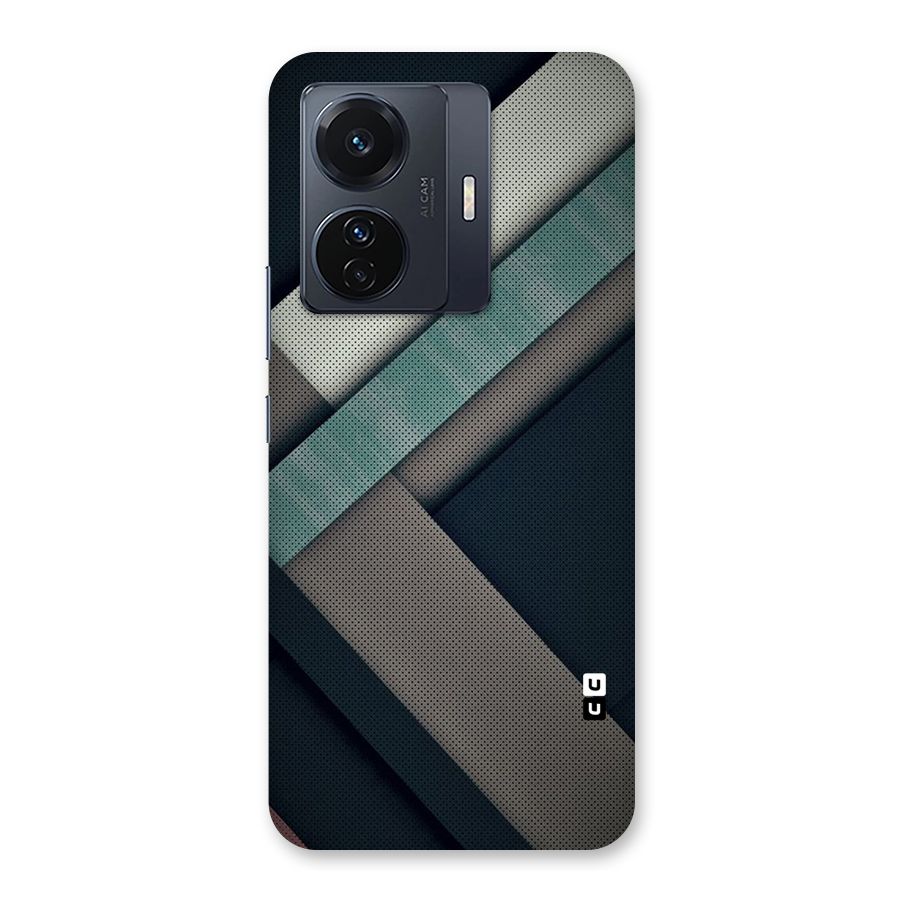 Dark Stripes Back Case for Vivo T1 Pro