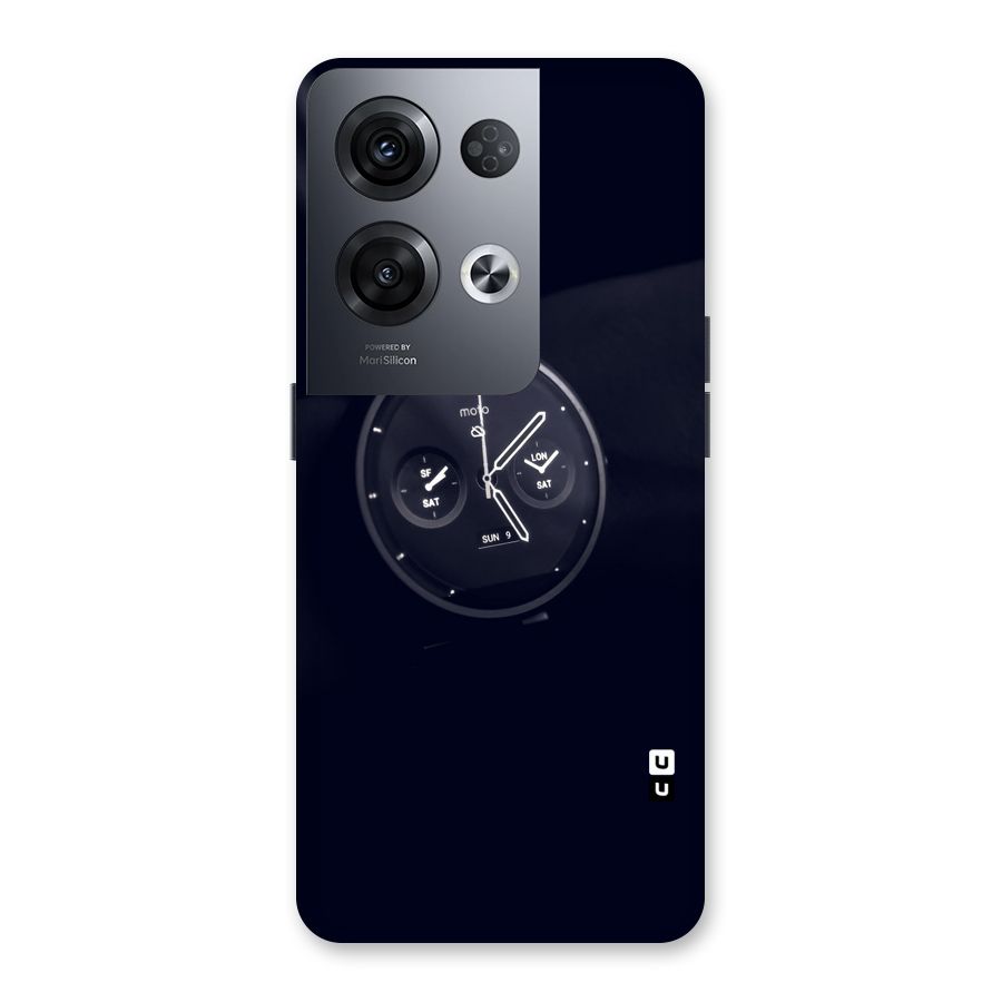 Dark Watch Back Case for Oppo Reno8 Pro 5G