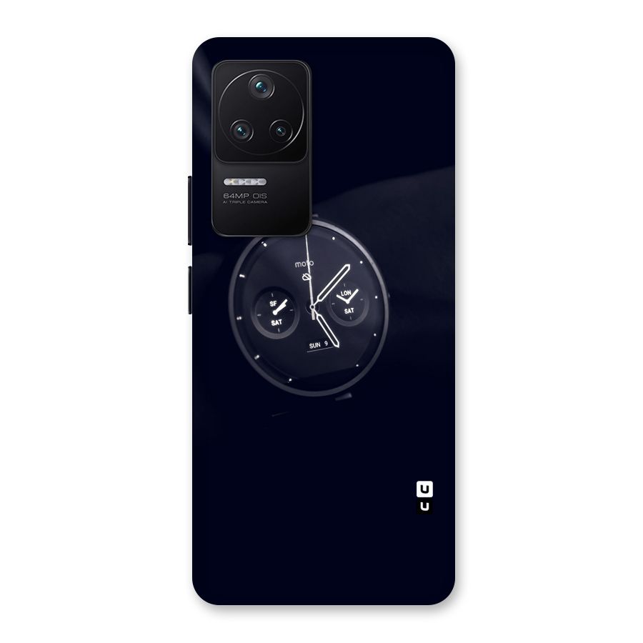 Dark Watch Back Case for Poco F4 5G