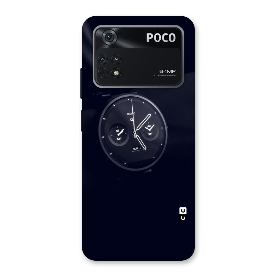 Dark Watch Back Case for Poco M4 Pro 4G