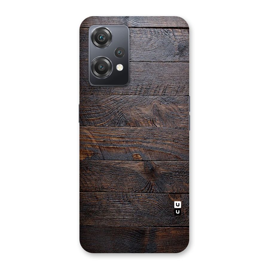 Dark Wood Printed Back Case for OnePlus Nord CE 2 Lite 5G