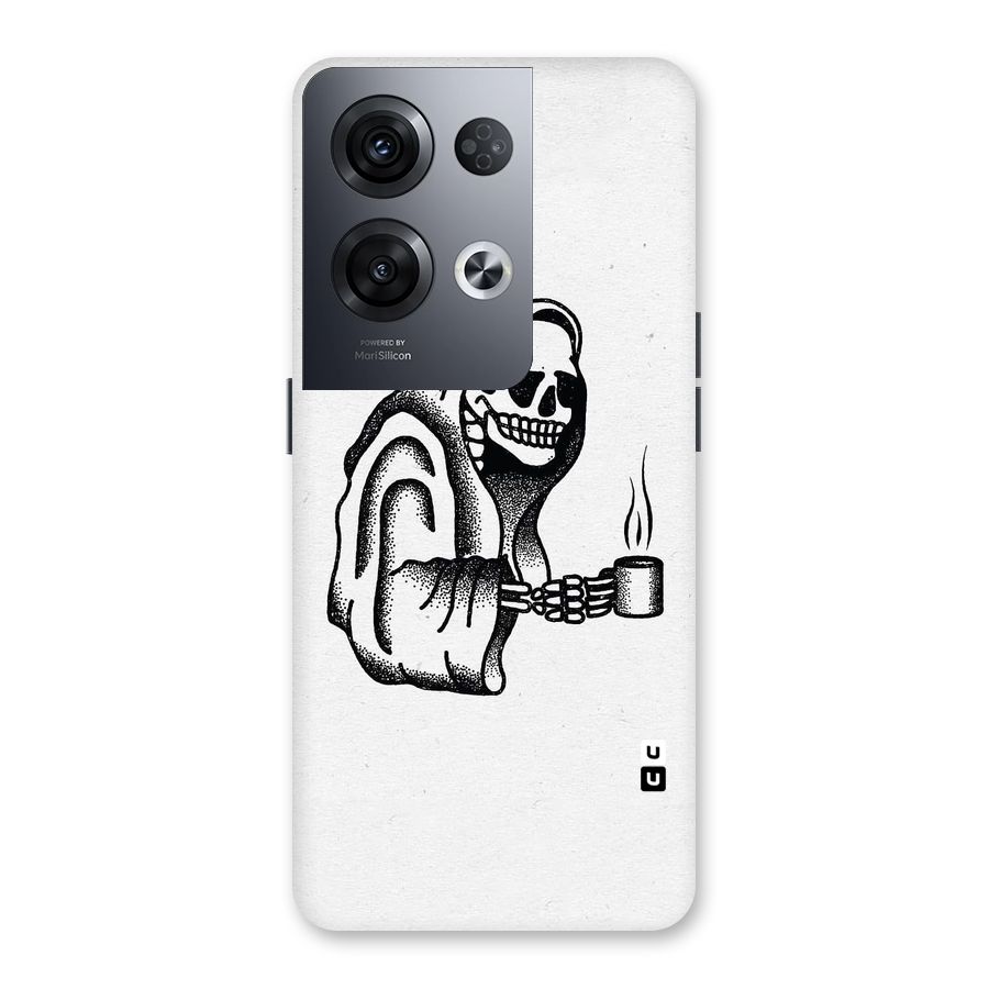 Dead But Coffee Back Case for Oppo Reno8 Pro 5G