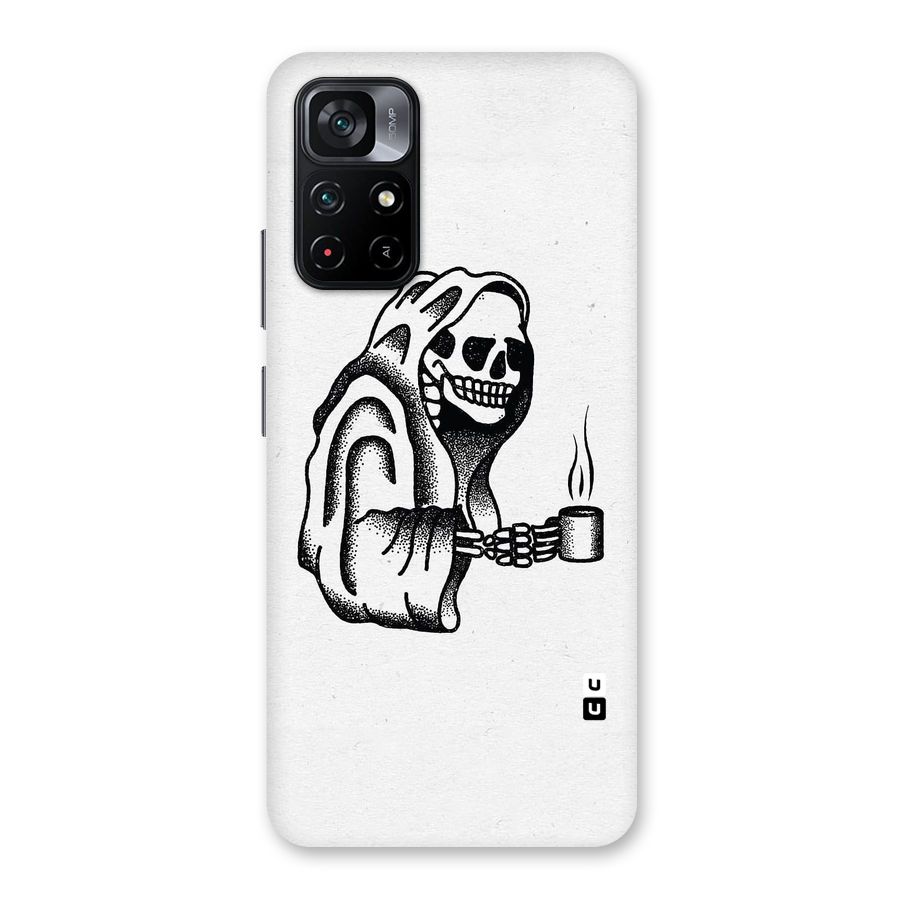 Dead But Coffee Back Case for Poco M4 Pro 5G