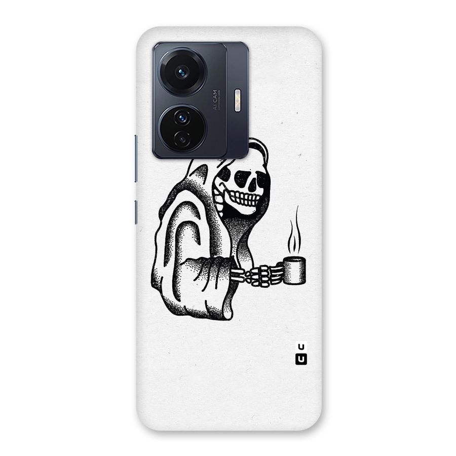 Dead But Coffee Back Case for Vivo T1 Pro