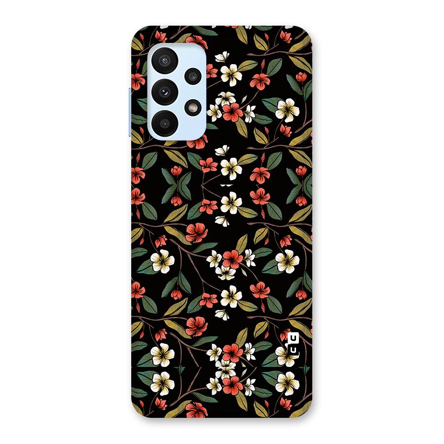 Decorative Florals Pattern Back Case for Galaxy A23