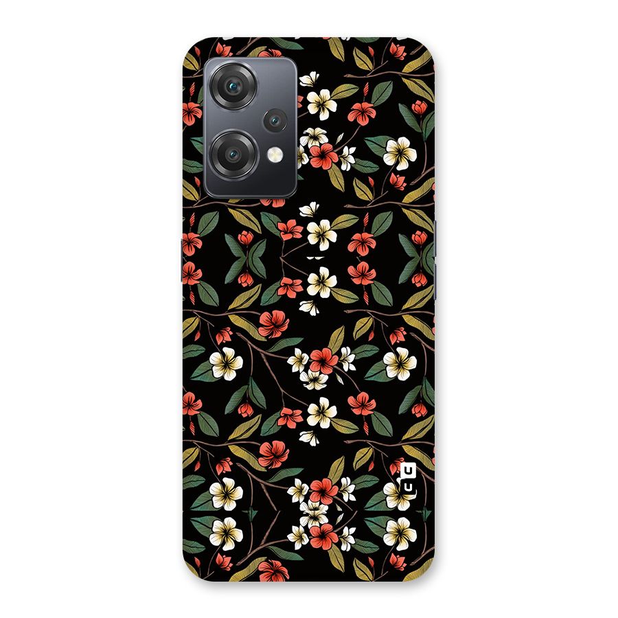 Decorative Florals Pattern Back Case for OnePlus Nord CE 2 Lite 5G