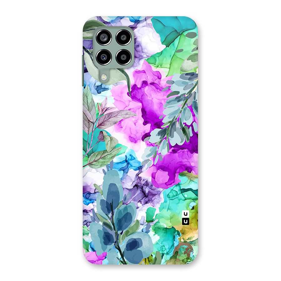 Decorative Florals Printed Back Case for Galaxy M33