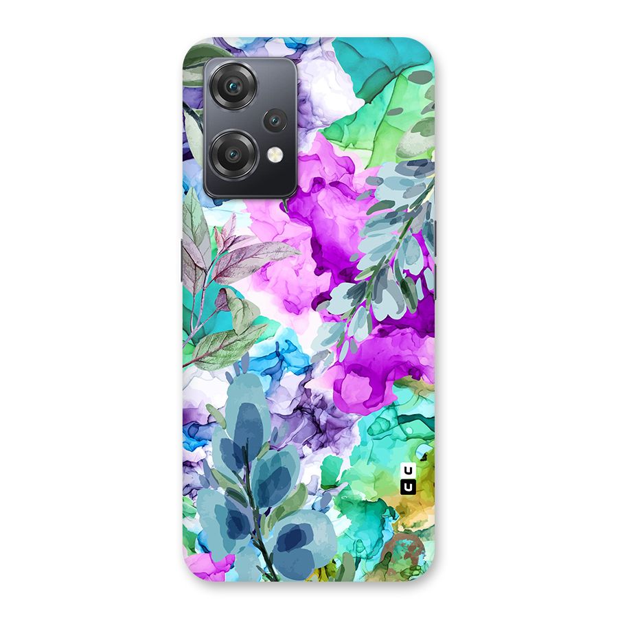 Decorative Florals Printed Back Case for OnePlus Nord CE 2 Lite 5G