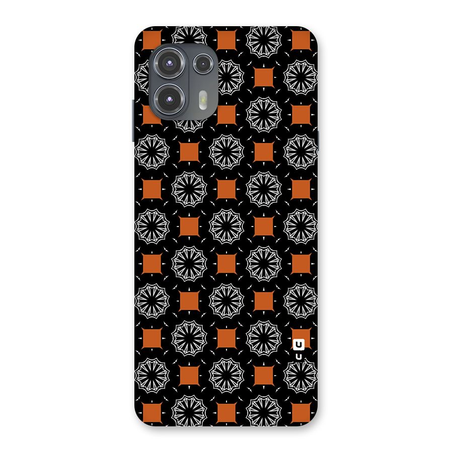 Decorative Wrapping Pattern Back Case for Motorola Edge 20 Fusion