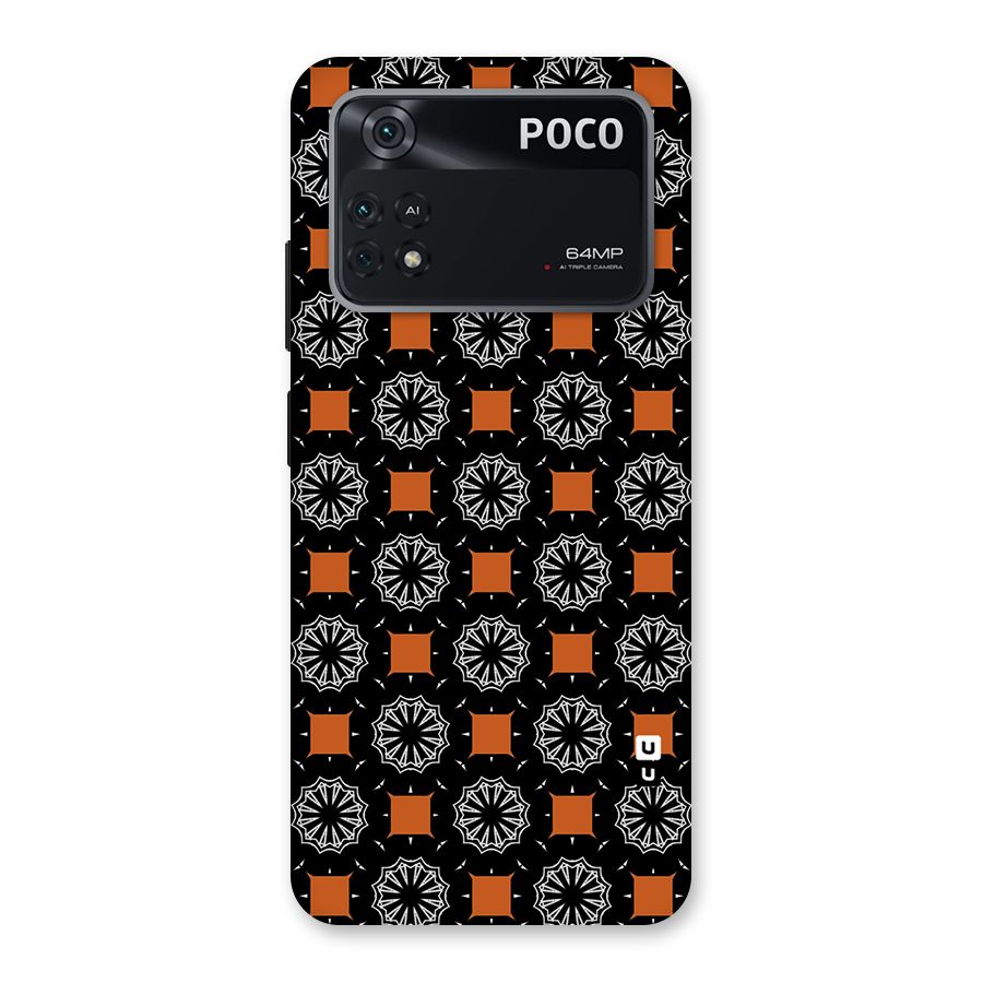 Decorative Wrapping Pattern Back Case for Poco M4 Pro 4G