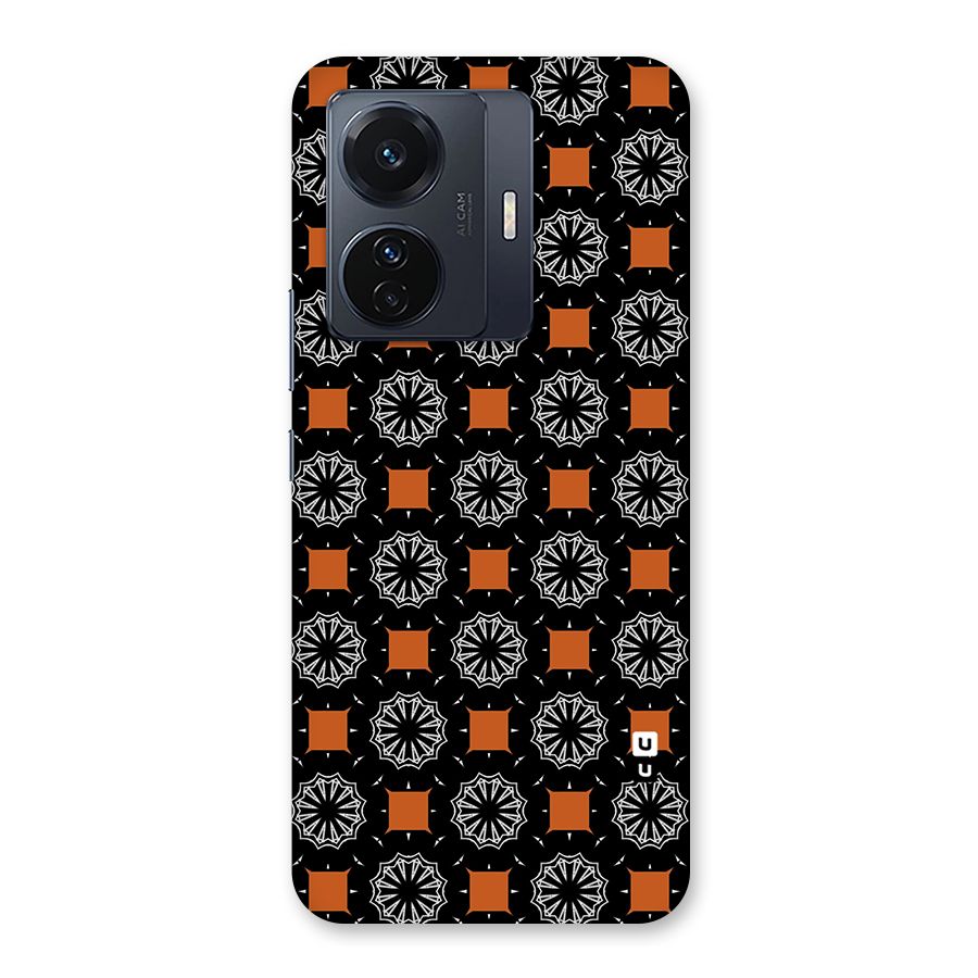 Decorative Wrapping Pattern Back Case for Vivo T1 Pro