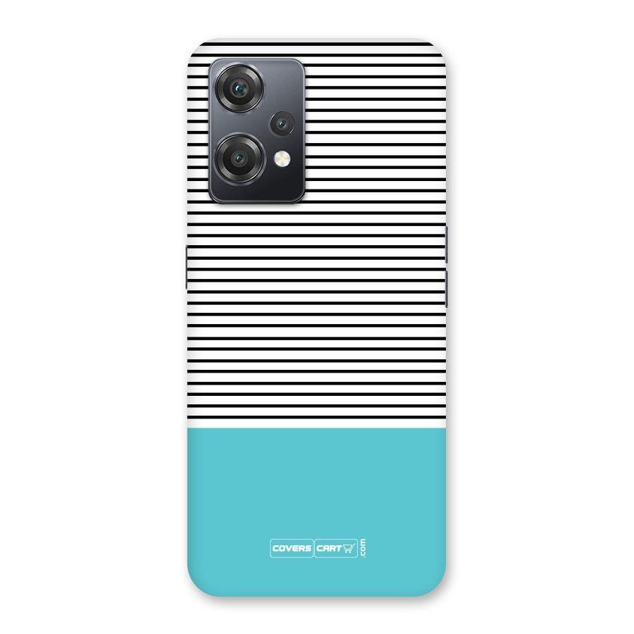 Deep Sky Blue Stripes Back Case for OnePlus Nord CE 2 Lite 5G