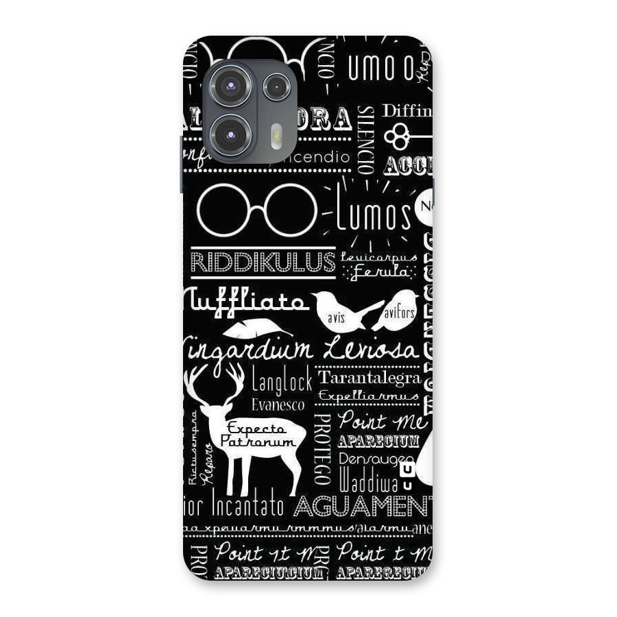 Deer Key Spell Back Case for Motorola Edge 20 Fusion