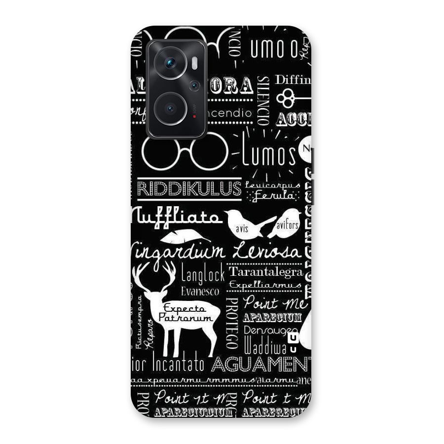 Deer Key Spell Back Case for Oppo K10 4G