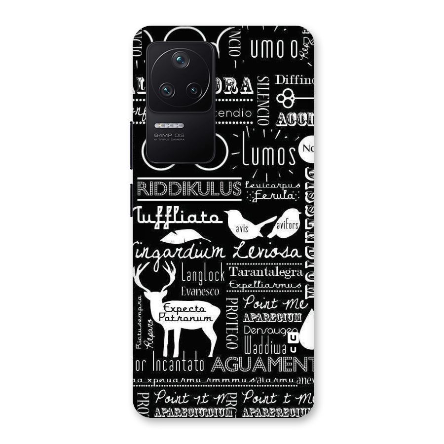 Deer Key Spell Back Case for Poco F4 5G