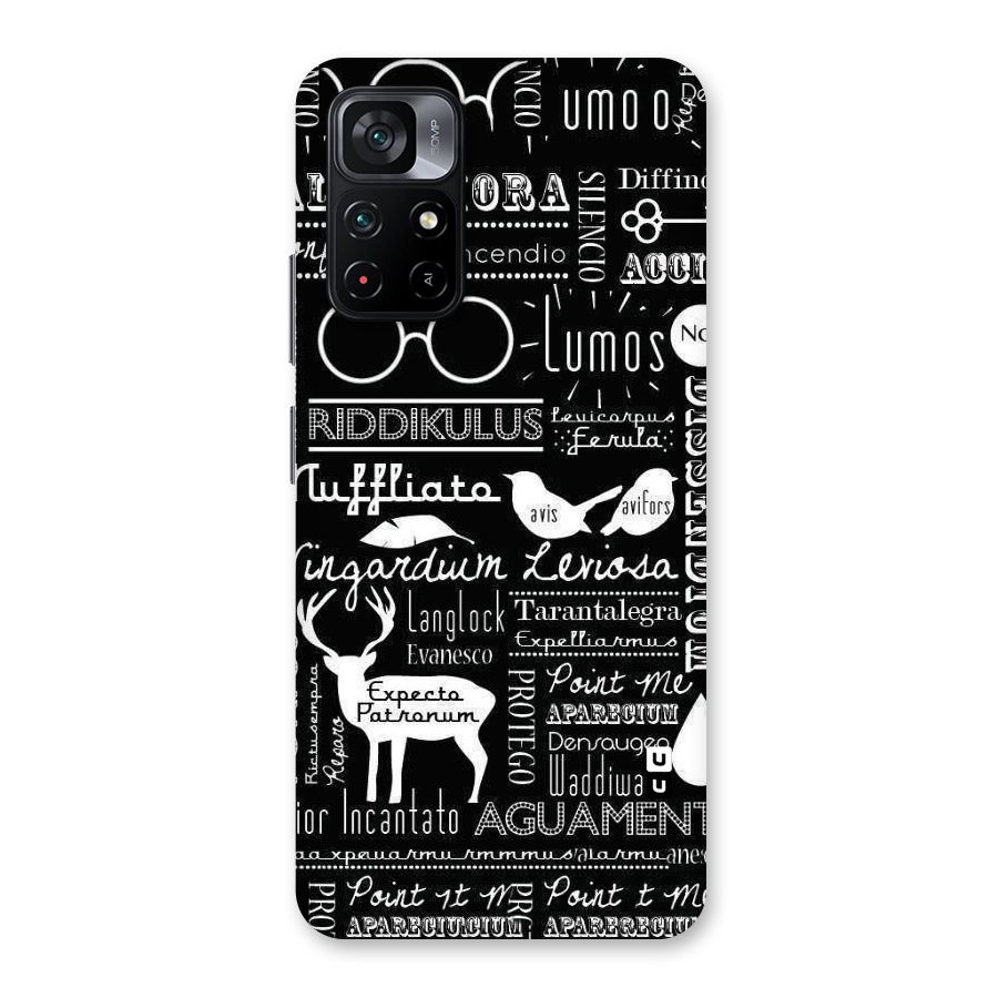 Deer Key Spell Back Case for Poco M4 Pro 5G