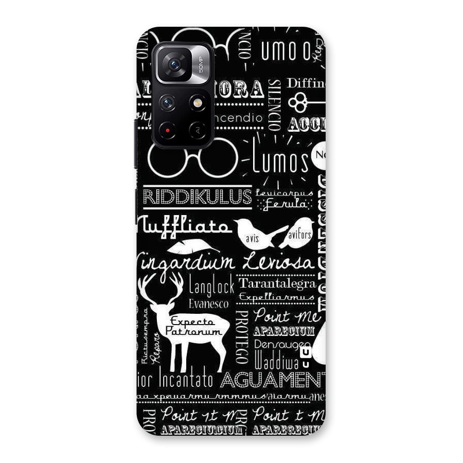 Deer Key Spell Back Case for Redmi Note 11T 5G