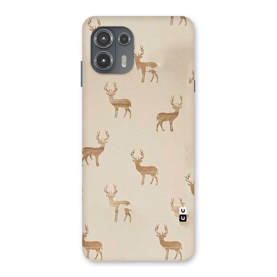 Deer Pattern Back Case for Motorola Edge 20 Fusion