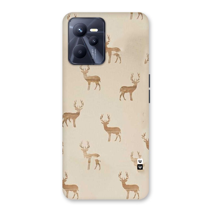 Deer Pattern Back Case for Realme C35