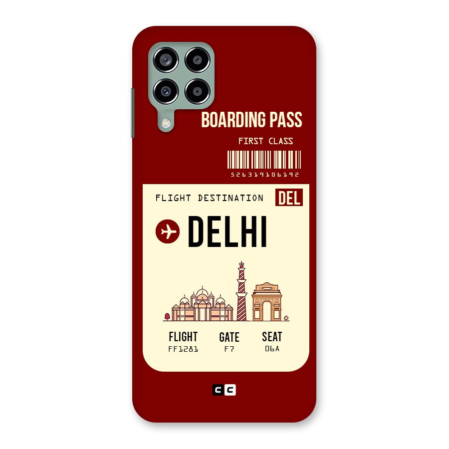 Delhi Boarding Pass Back Case for Galaxy M33