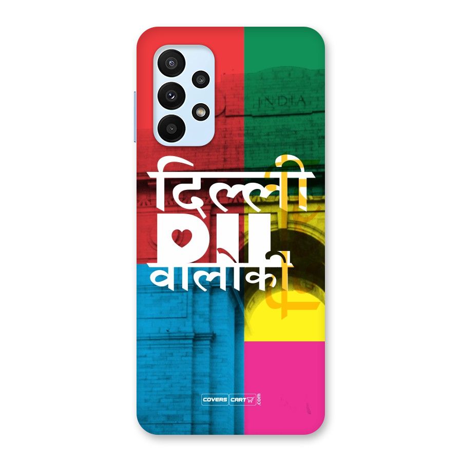 Delhi Citystyle Back Case for Galaxy A23