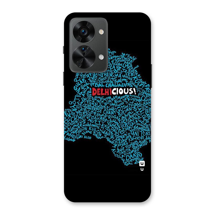 Delhicious Back Case for OnePlus Nord 2T