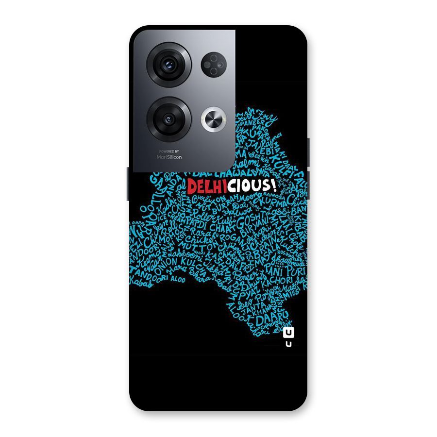 Delhicious Back Case for Oppo Reno8 Pro 5G