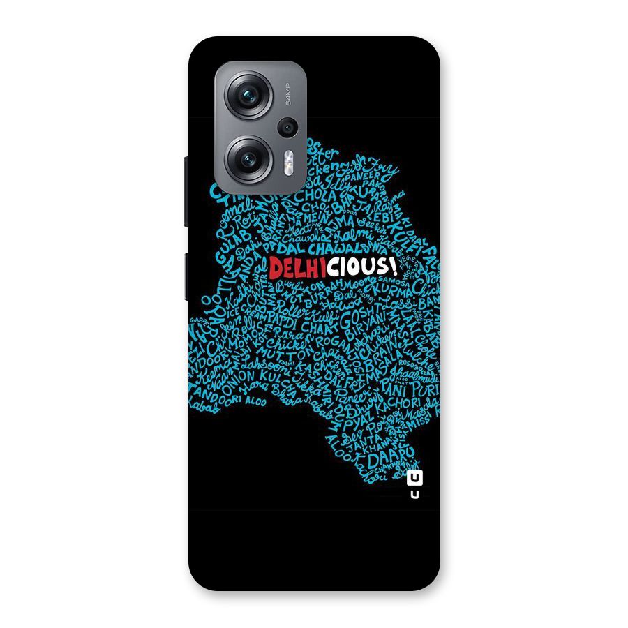 Delhicious Back Case for Redmi K50i