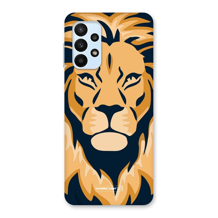 Designer Lion Back Case for Galaxy A23