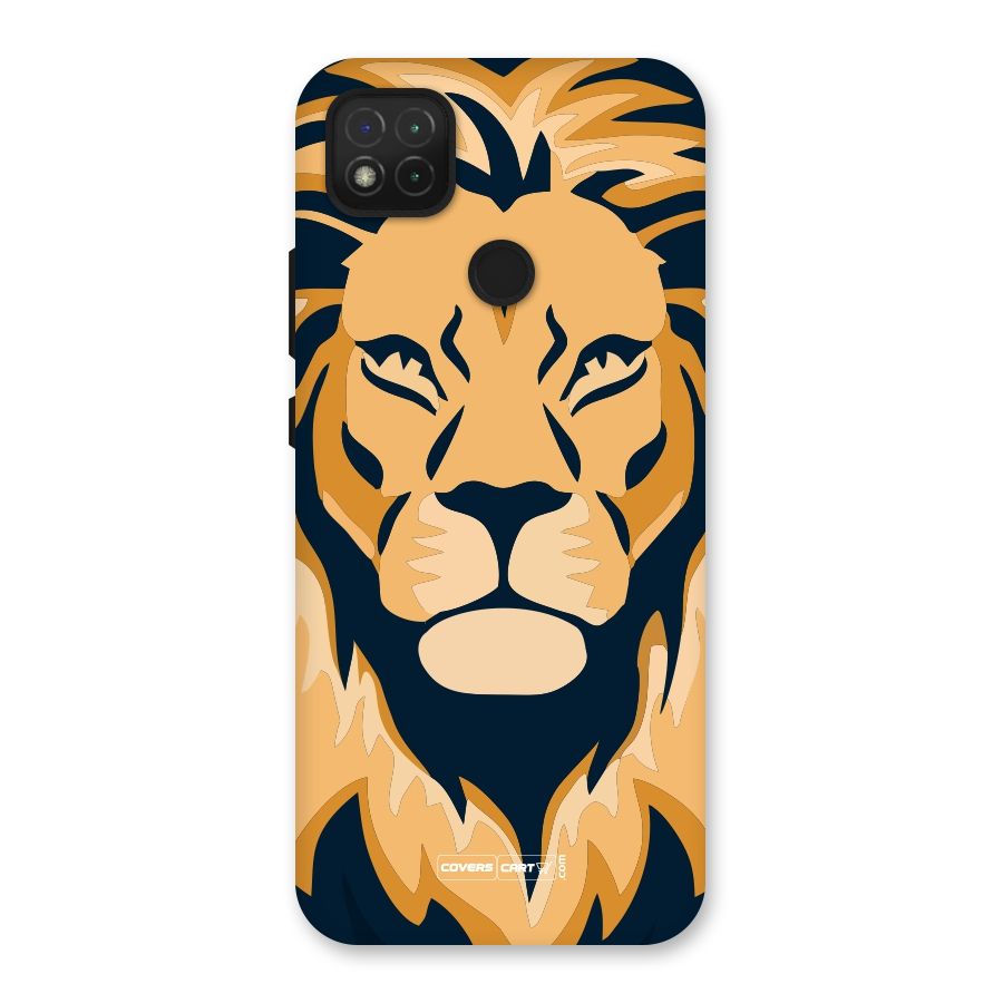 Designer Lion Back Case for Redmi 9 Activ