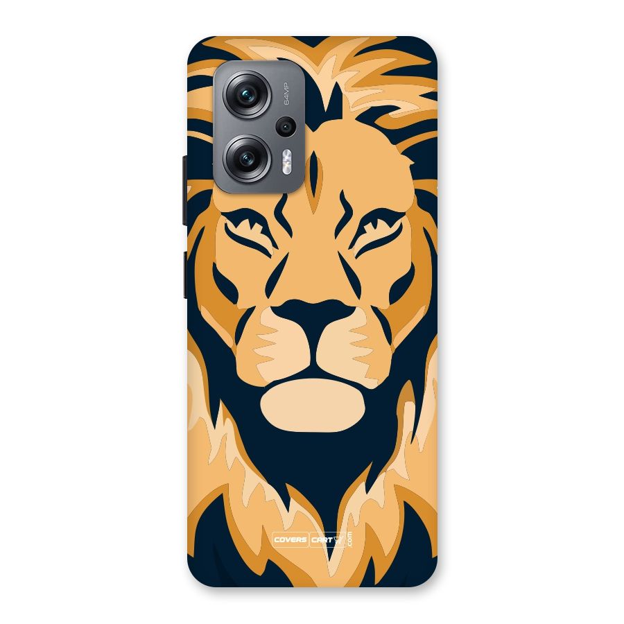 Designer Lion Back Case for Redmi K50i