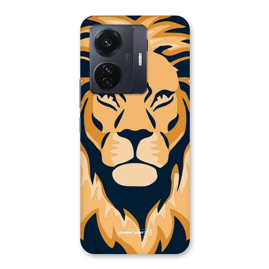 Designer Lion Back Case for Vivo T1 Pro