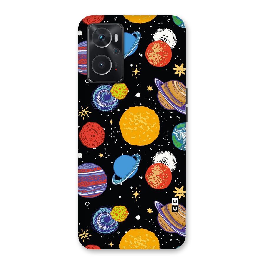 Designer Planets Back Case for Oppo K10 4G