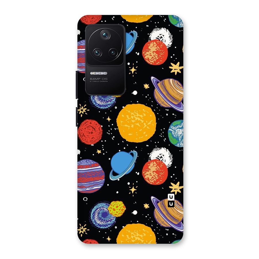 Designer Planets Back Case for Poco F4 5G