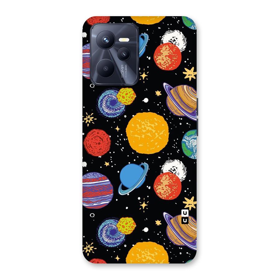 Designer Planets Back Case for Realme C35