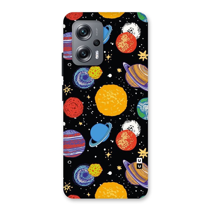 Designer Planets Back Case for Redmi K50i